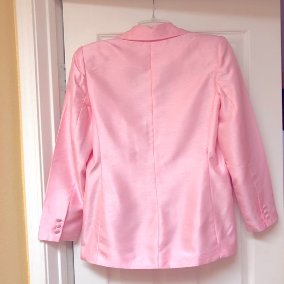 Pretty in pink vintage suit 1980s - Picture 3 of 12